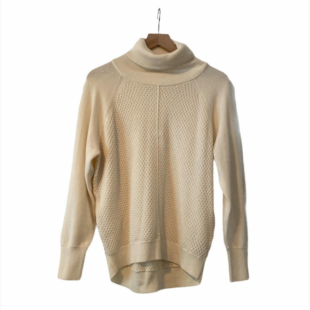 Gap Kadin Honeycomb Cowlneck Sweater NWT
